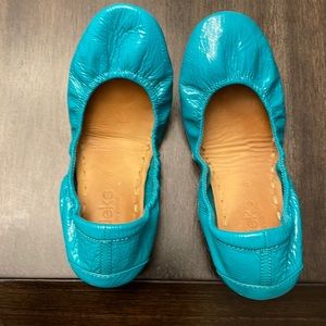 Tieks Blue Patent Size 6